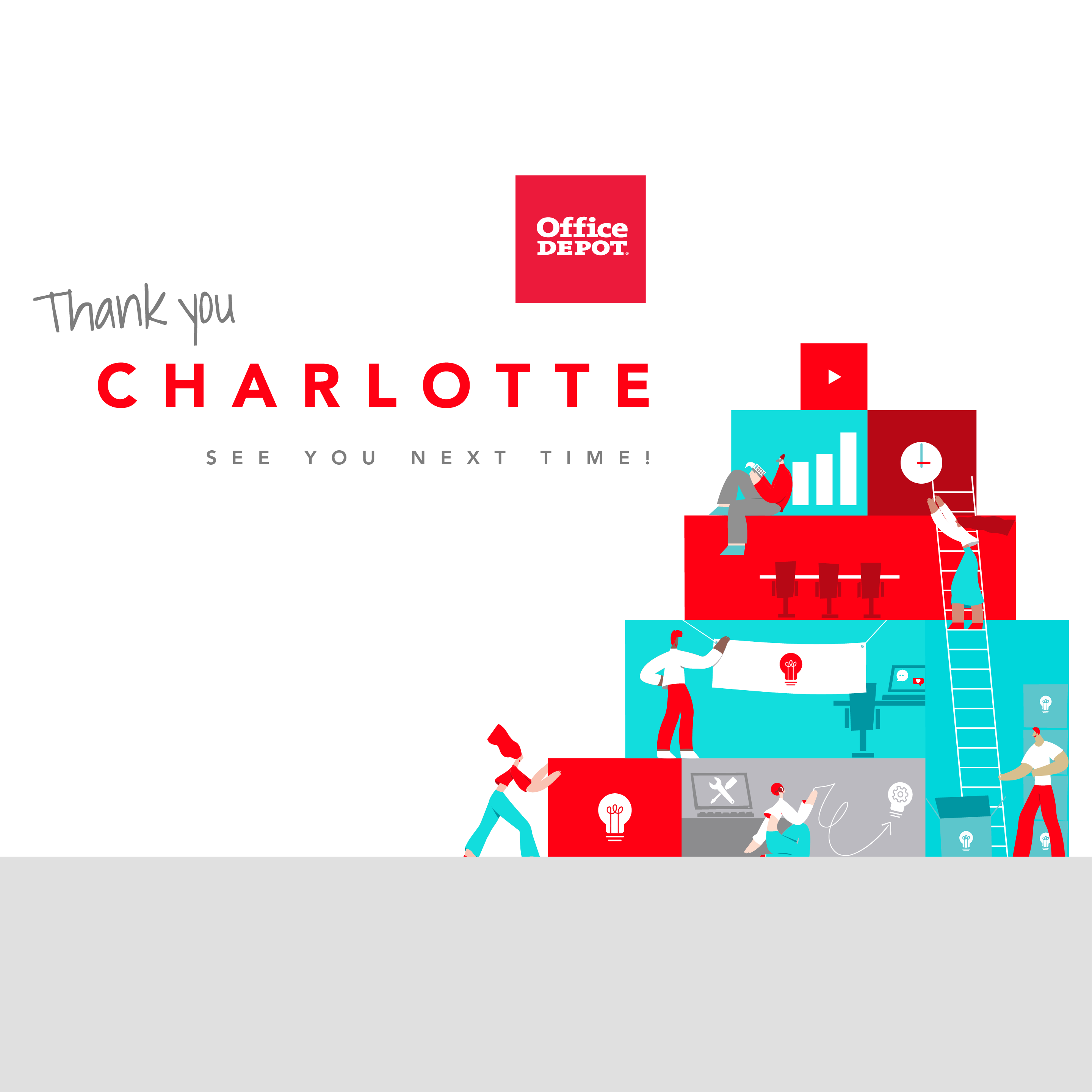 Office Depot End Of the Year Campaign